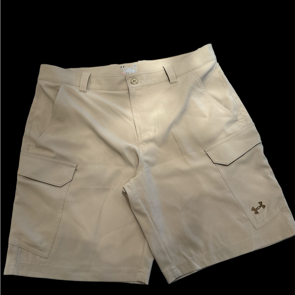 UA - Men’s Storm 1 shorts.  Style: loose fit, size 38 waist, new -without tags.